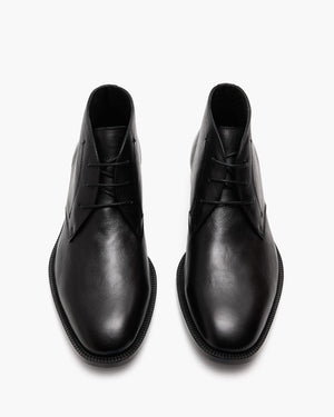 Dakota 2.0 Black Lace-Up Boots