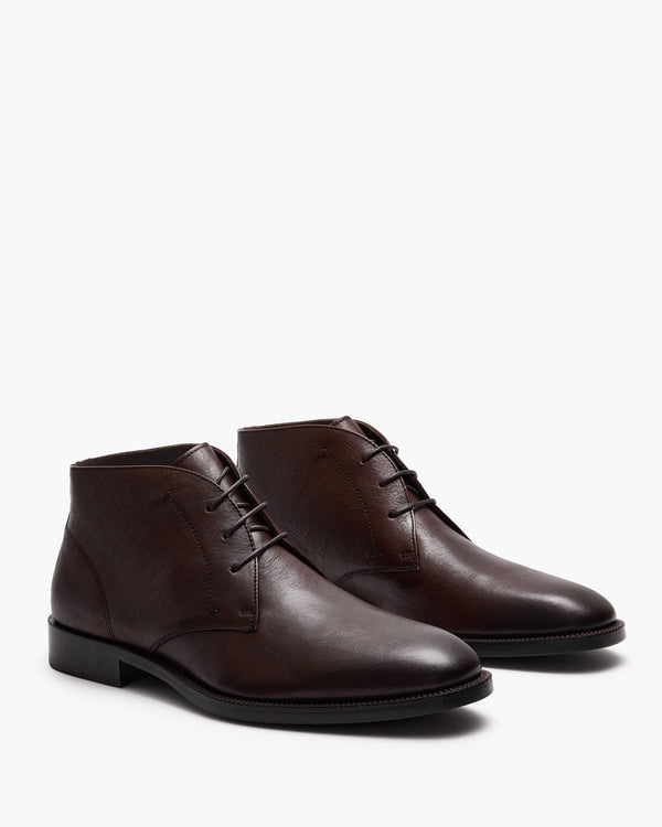 Dakota 2.0 Brown Lace-Up Boots