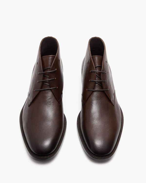 Dakota 2.0 Brown Lace-Up Boots