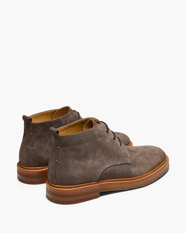 Dakar Charcoal Suede Chukka Boots