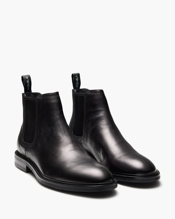 Dallas Black Chelsea Boots