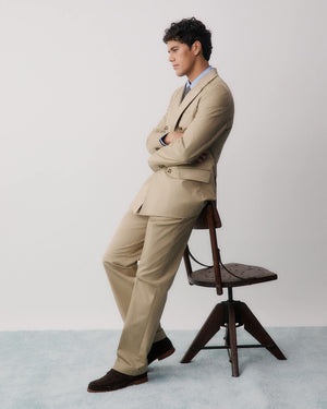 Dartmouth Brown Suede Penny Loafers