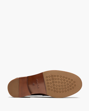 Dartmouth Brown Suede Penny Loafers