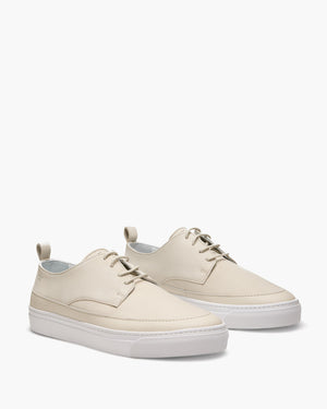 Deco 2.0 Off-White Nubuck Derby Shoes