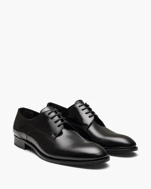 Dyer Hi-Shine Black Derby Shoes