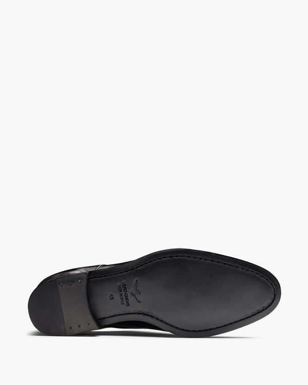 Dyer Hi-Shine Black Derby Shoes