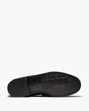 Elgin Black Penny Loafers