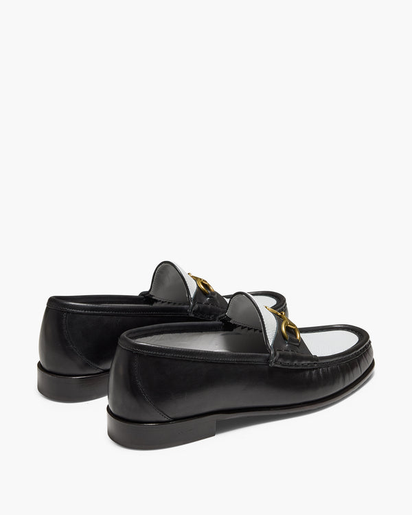 Elgin Black Penny Loafers