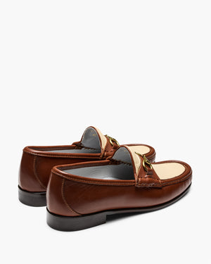 Elgin Maroon Penny Loafers