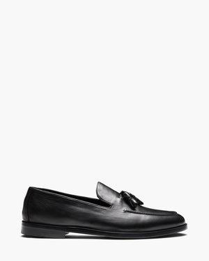 Elias Black Tassel Loafers