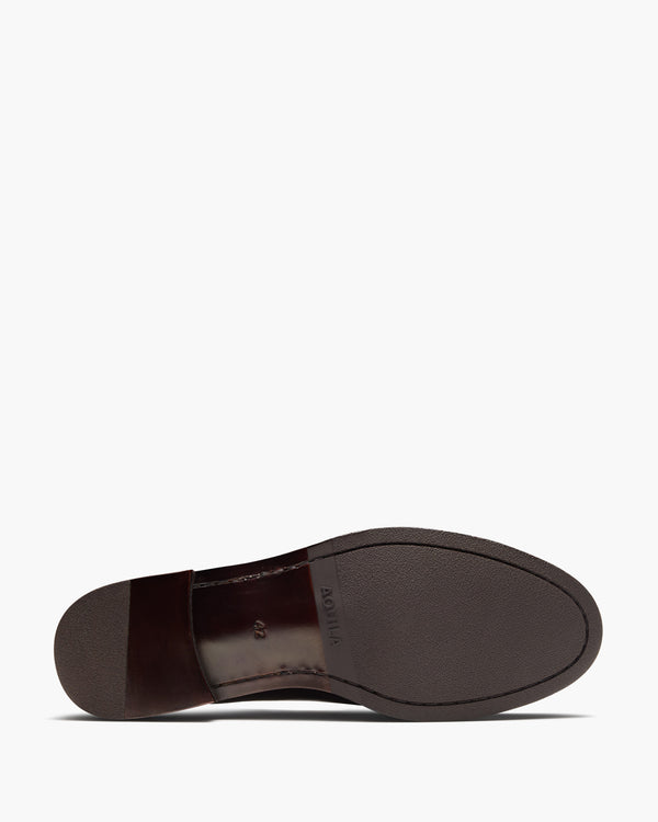 Elias Brown Tassel Loafers