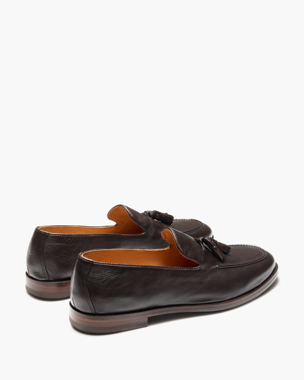 Elias Brown Tassel Loafers