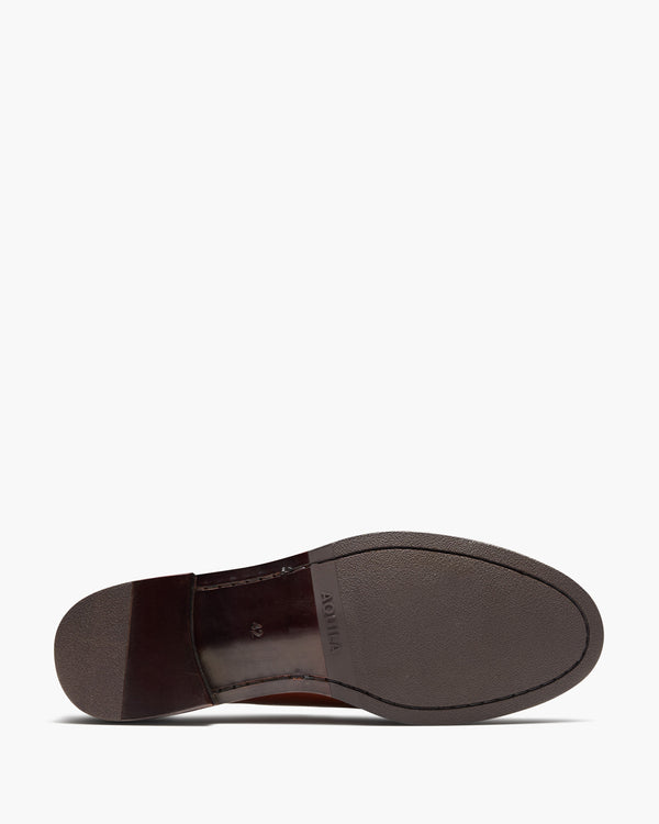 Elias Cognac Tassel Loafers