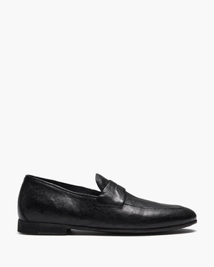 Ellis Black Penny Loafers