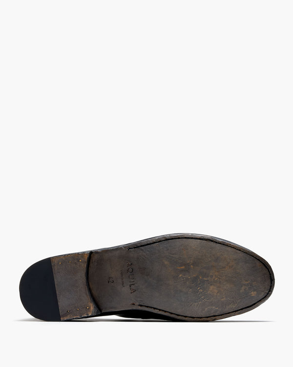 Ellis Black Penny Loafers