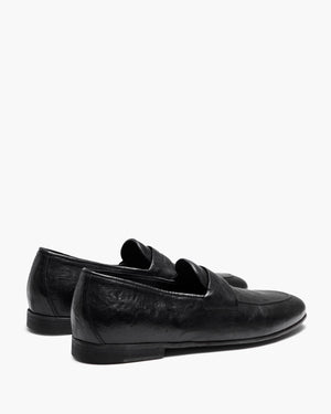 Ellis Black Penny Loafers