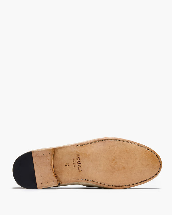 Ellis Camel Suede Penny Loafers