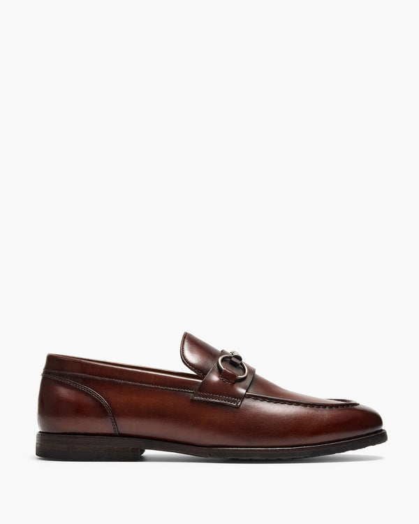 Elton Brandy Horsebit Loafers
