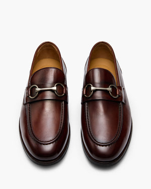 Elton Brandy Horsebit Loafers