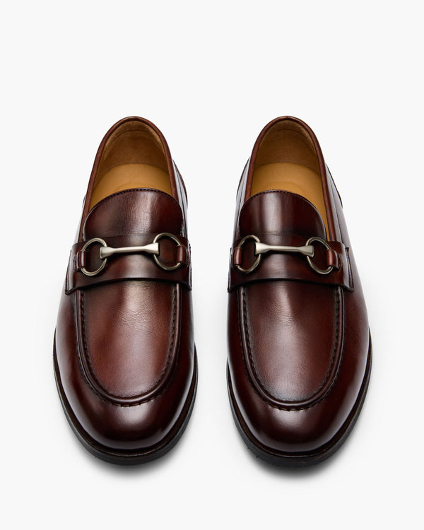 Elton Brandy Horsebit Loafers