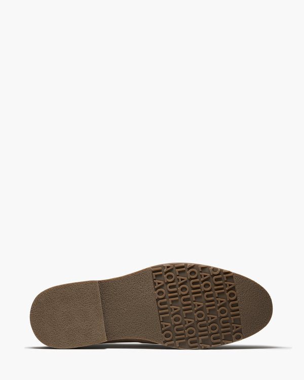 Emilio Taupe Suede Penny Loafers