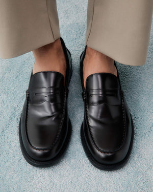 Empire Burgundy Penny Loafers