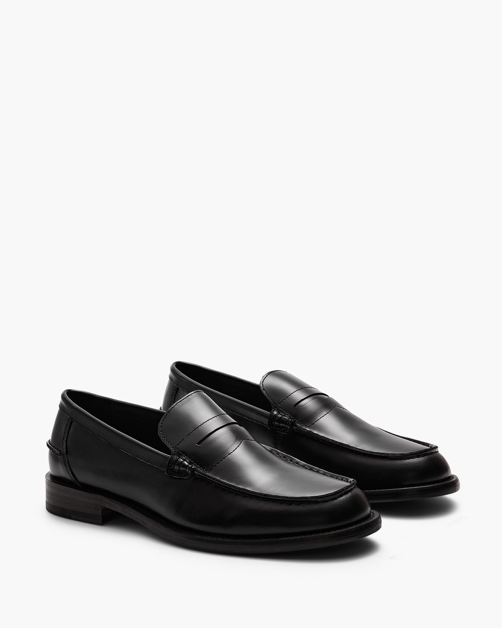 Empire Black Penny Loafers