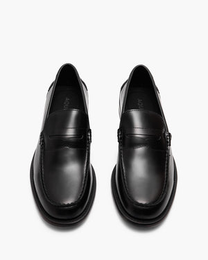 Empire Black Penny Loafers