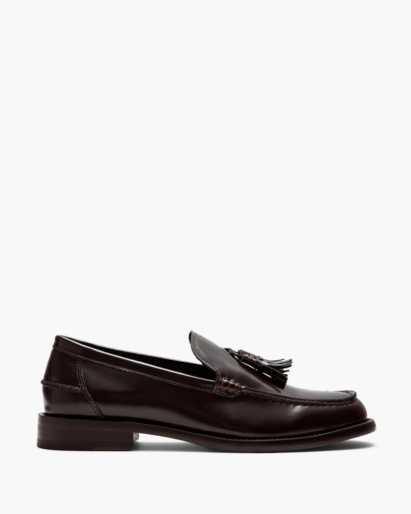 Empire Burgundy Tassel Loafers