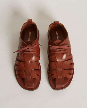 Granada Tan Fisherman Sandals