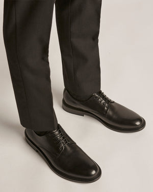 Hank Black Derby Shoes