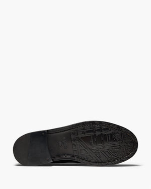 Hargreaves Black Tan Tassel Loafers