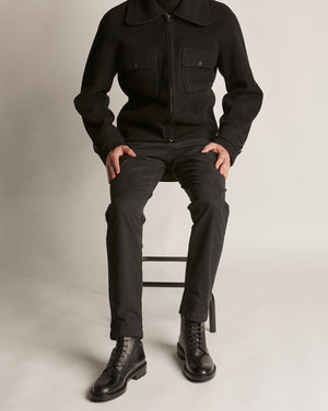 Hatfield Black Military Boots