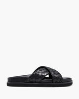 Ipanema Black Crossover Slides