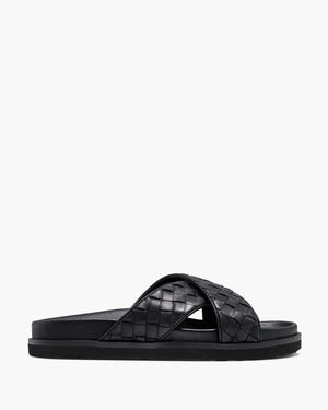 Ipanema Black Crossover Slides