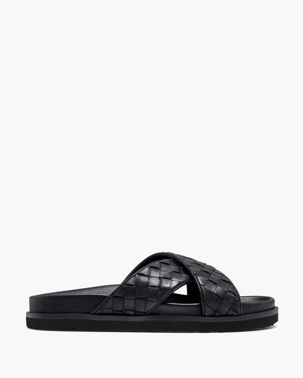 Ipanema Black Crossover Slides