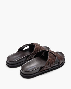 Ipanema Brown Crossover Slides