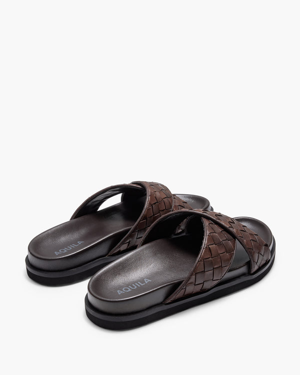 Ipanema Brown Crossover Slides