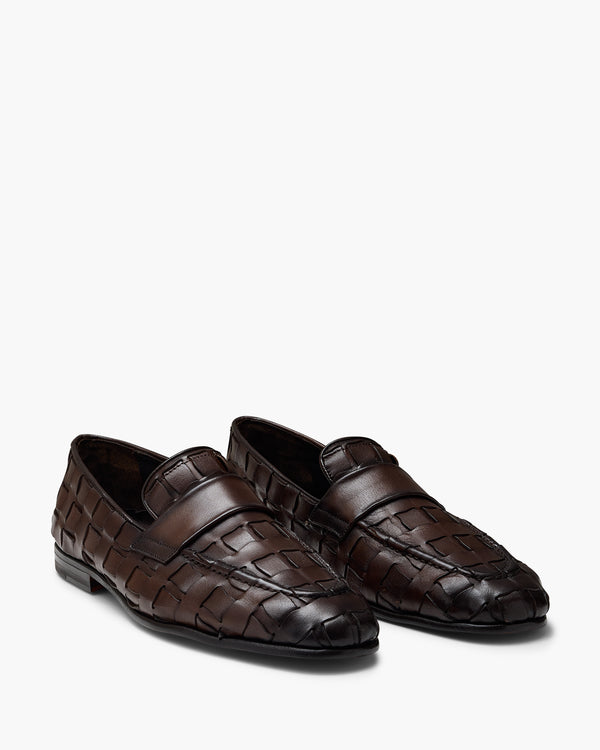 Keyes Brown Penny Loafers