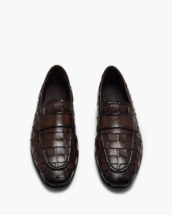Keyes Brown Penny Loafers