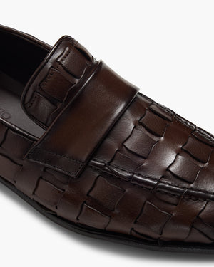 Keyes Brown Penny Loafers