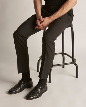 Keyes Black Penny Loafers