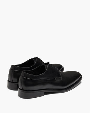 Langley Black Derby Shoes
