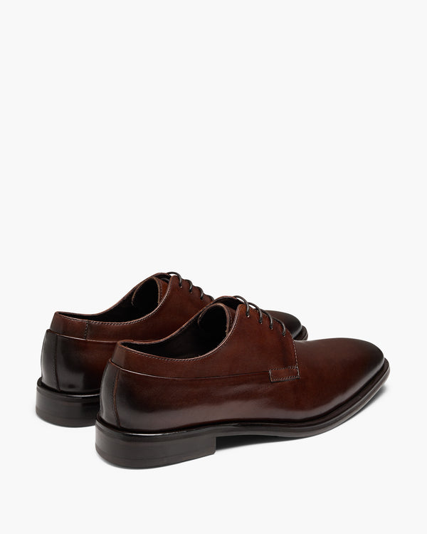 Langley Brown Derby Shoes