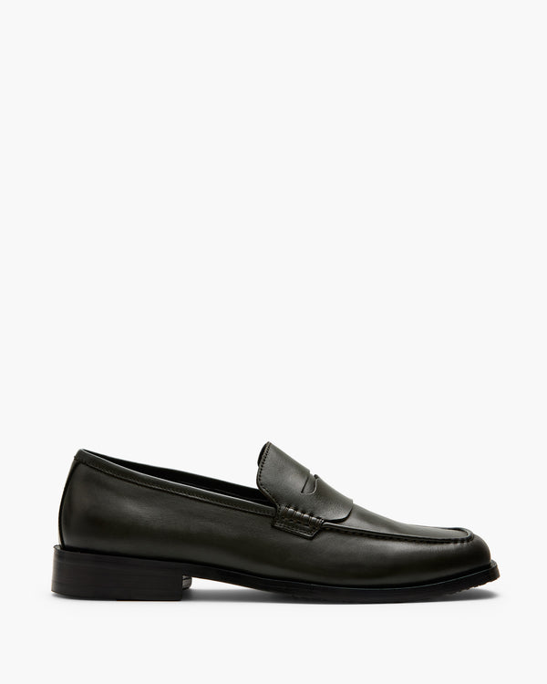 Lars Olive Penny Loafers