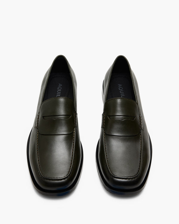 Lars Olive Penny Loafers
