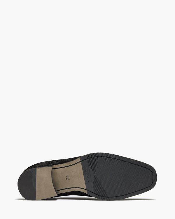 Lexington Black Suede Chelsea Boots