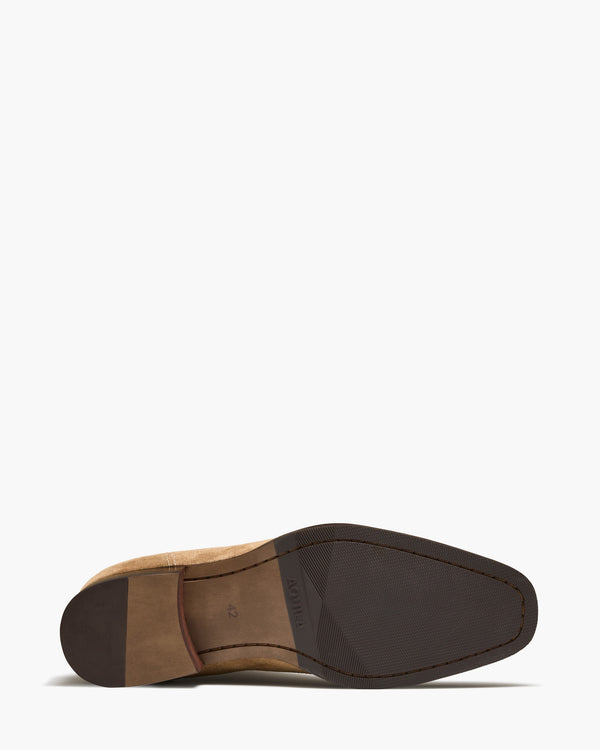 Lexington Brown Suede Chelsea Boots