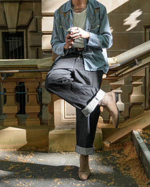 Lexington Brown Suede Chelsea Boots