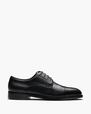 Ludlow Black Derby Shoes